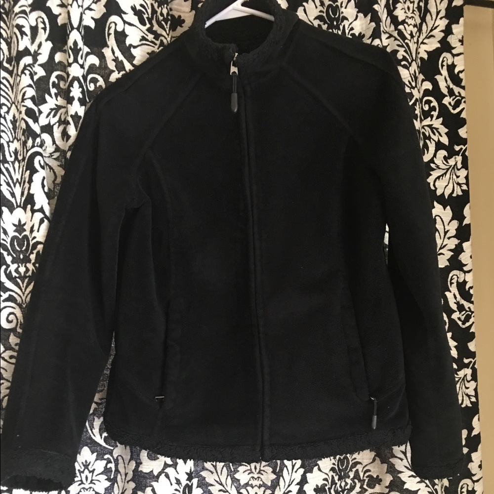 Ladies small black coat
